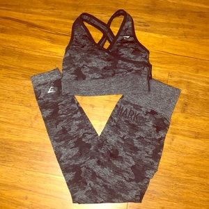 GymShark Seamless Camo Set 🦈